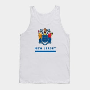 New Jersey State Flag Tank Top